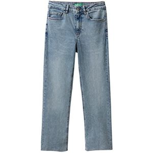 United Colors of Benetton Broek 4ORHDE010 jeans, lichtblauw denim 903, 25 dames, lichtblauw denim 903