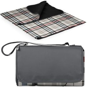 Picknick tijd outdoor picknickkleed XL, blauw gestreept X-Large Carnaby Street