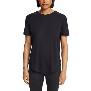 ESPRIT Sports Dames RCS TS Yoga Shirt Zwart, S