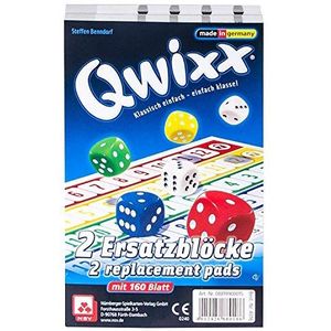 NSV - 4016 - Qwixx - Reserveblokken Set - Kubusspel