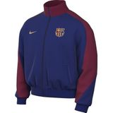 Nike - FC Barcelona Academy Jack - Dri-FIT - Blauw - 100% Polyester