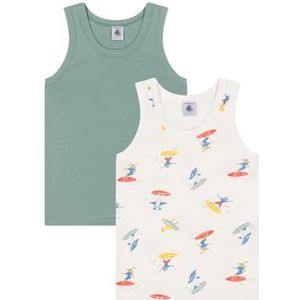 Petit Bateau Tanktops (verpakking van 2 stuks) voor kinderen en jongeren, Versie 1., 2 anni