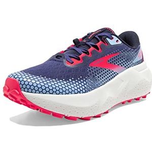 Brooks Caldera 6 Hardloopschoenen voor dames, Deep Cobalt Diva Pink Oyster M, 37.5 EU
