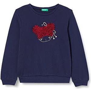 United Colors of Benetton Tricot G/C M/L 3J68G105C pullover, donkerblauw 252, XX, meisjes