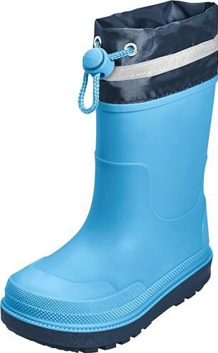Playshoes - Regenlaarzen - Blauw - Natuurlijk Rubber - Uniseks Kinderen