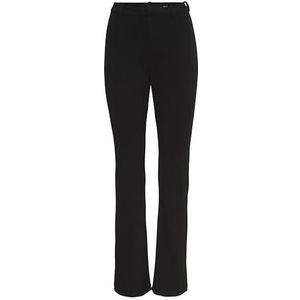 Vero Moda Vmamira Mr Flared Pant Ga Noos Broek dames, Zwart, XXL / 30L