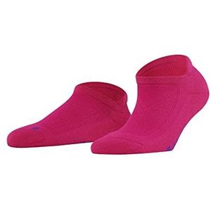 FALKE Dames Korte sokken Cool Kick Sneaker W SN Functioneel material Kort eenkleurig 1 Paar, Roze (Gloss 8550), 35-36