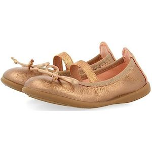 Ballerina's - Roségoud - Lederen - Antibacterieel - Ademend