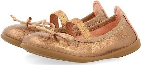 Ballerina's - Roségoud - Lederen - Antibacterieel - Ademend