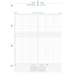 Kalender 2021. 1 dag per pagina 1 jaar: TIMER 29 inlegstukken & accessoires