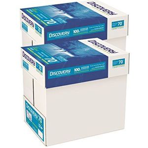 Discovery 70 g/m2 papier in A4-formaat 70 g/m2 10 x Reams (5,000 Sheets) - 2 x Boxes