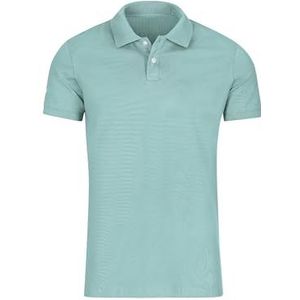 Trigema Poloshirt van Elast. Piqué, gletsjer, S