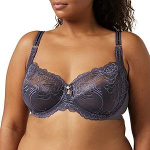 Triumph dames bh Wild Peony Florale W, Pebble Grey, 80B