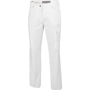 BP 1642-686 dames jeans gemengde stof met stretch wit, maat 4l