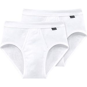 Schiesser - Sportslip - Wit - Biologisch Katoen - Heren