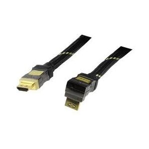 König CABLE-5571-0.7 HDMI-kabel, zwart