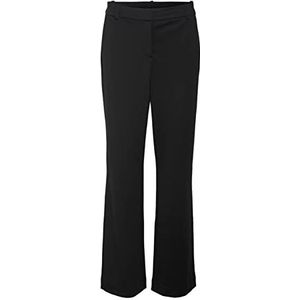 VERO MODA Vmlucca Mr Straight Jersey Pant Noos broek voor dames, zwart, 34 NL/XL