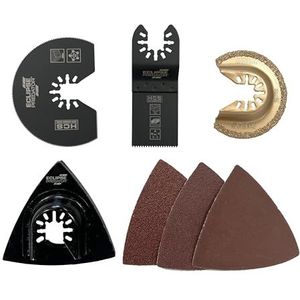 Eclipse Professional Tools EC-M1103SET 4-delige set met oscillerend mes en schuurpad