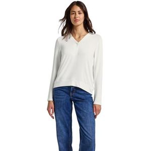 Street One - Dames Shirt - Wit - V-hals