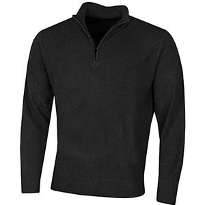 Island Green Igknt2060 Supersoft Fine Knit 1/4 Zip Neck Sweater Pullover (per stuk verpakt)