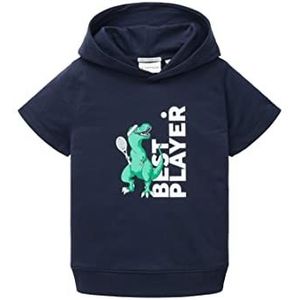 TOM TAILOR Sweatshirt voor jongens, 10668 - Sky Captain Blue, 104/110 cm