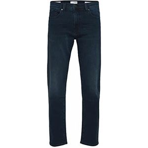 SELECTED HOMME BLUE Heren Jeans, Blue Black Denim., 31W x 32L