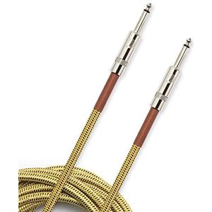 D'Addario Custom Series instrumentenkabel met gevlochten scherm, tweed, 3 m