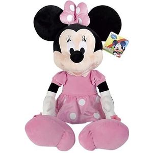 Nicotoy 6315874211 - Disney enorme Minnie 120 cm, knuffel, pluche, vanaf 0 maanden