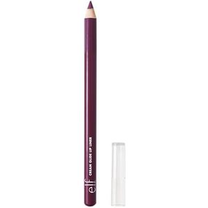 e.l.f. - Cream Glide Lip Liner - Plum & Get It - Lipliner - Hoog Gepigmenteerd - Semi-Matte Finish