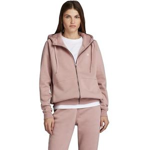 G-STAR Raw Premium Core 2.1 Sweatshirt met capuchon en rits voor dames, Purpur (Lt Berry Mist D22727-c235-8147), S