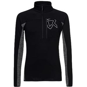 Rock Experience Kobra Mock Neck Hz shirt met lange mouwen voor dames