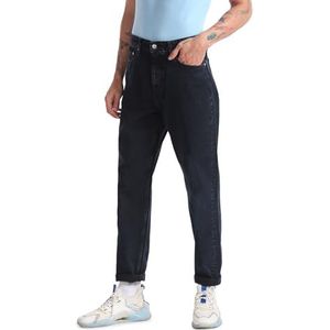 Calvin Klein Jeans Regular Taper Broek voor heren, Denim Donker, 29W x 34L