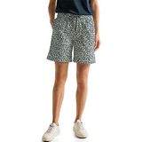 Street One Shorts Bloemen, Cool Vintage Groen, 36W