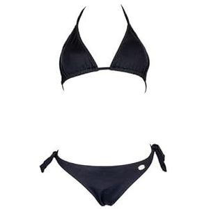 Verstelbare bikiniset, effen, Zwart, 36