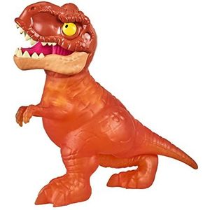 Heroes of Goo JIT To Jurassic World, Supagoo T. Rex-figuur, zacht en elastisch, 19,5 cm met bijtaanval