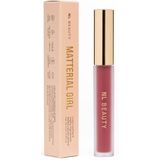 NL Beauty GAME OVER Long-lasting, liquid, matte lipstick - Enriched with vitamins A, C and E - MATTERIAL GIRL 3.7 ml