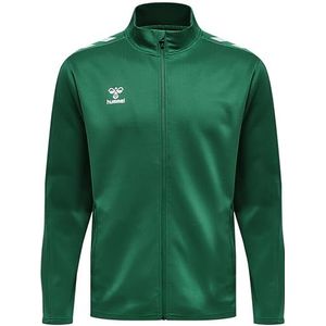 Hummel - Core Xk - Track Suit Jas - Groen - Polyester - Met Ritssluiting