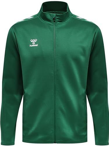 Hummel - Core Xk - Track Suit Jas - Groen - Polyester - Met Ritssluiting