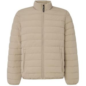 Pepe Jeans Heren Tomi, jas, bruin, S, Bruin (Beton Beige), S