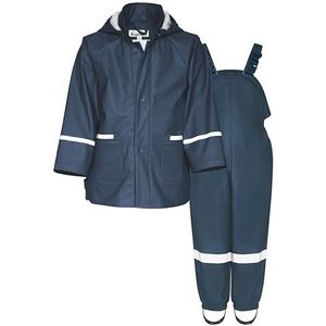 Playshoes Tweedelig regenpak, modderpak, waterdicht, Basic Marine, 128