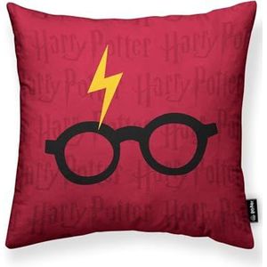 BELUM Kussensloop van 100% katoen, 45 x 45 cm, model Harry Potter A, kussensloop Looney Tunes, kussensloop van 100% biologisch katoen