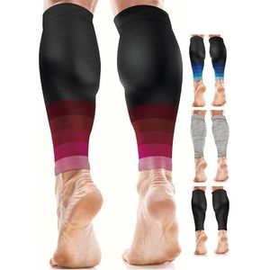 Compressiekousen - Zwart - Twill - 65% Nylon 20% Polyester 15% Elastaan