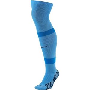 Nike Uniseks-Volwassene Sokken U Nk Matchfit Knee High - Team, University Blauw/Italy Blauw/(Midnight Navy), CV1956-412, XS
