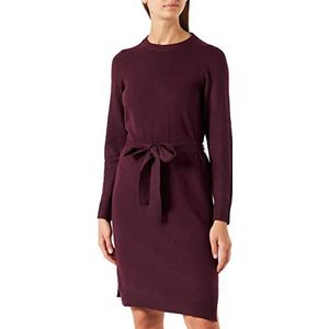 PIECES Dames PCCAVA LS O-Neck Knit Dress NOOS BC 17114786, Grape wijn, S