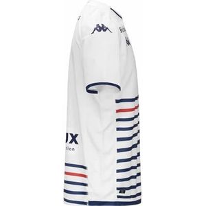 Kappa Kombat 2024 Away SM Caen Act Jersey | wit, maat 8Y, Wit, 8 años