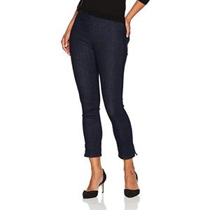 NYDJ Women's Petite Size Alina Pull On Ankle Jeans, Rinse, 8P