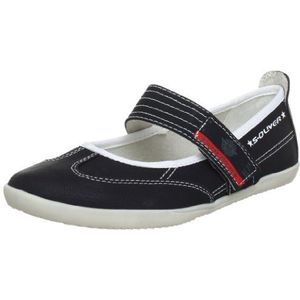 s.Oliver dames casual instappers, zwart zwart 1, 37 EU