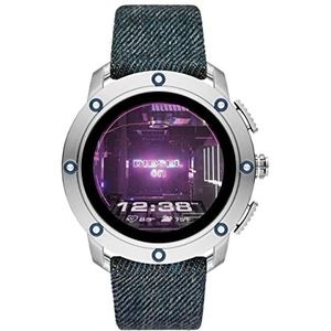 Diesel axiale smartwatch - blauwe denim