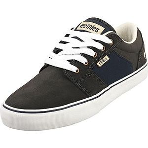 Etnies Heren Barge LS Skate Schoen, Grijs/Navy/Wit, 8 UK, Grijs Navy Wit, 42 EU