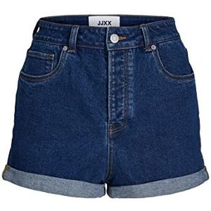 JACK & JONES Jjxx Jxhazel Mini Hw AKM Denim Shorts, Medium Blue Denim/Detail:akm2a, L